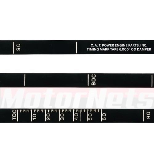 Small block chevy timing tape - small,