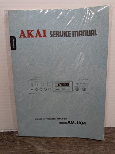 Akai model u04 stereo - model,