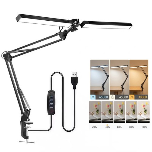 Led desk lamp adjustable - led,