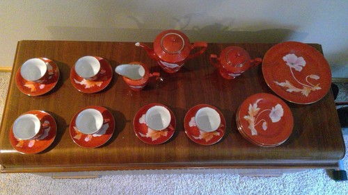 Vintage tea pot set - vintage,