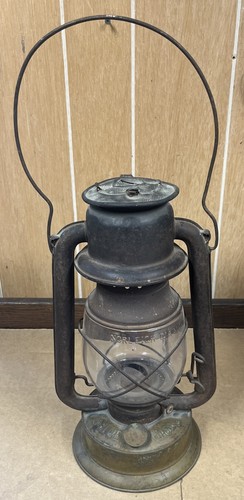 Antique blue grass - blue, lantern
