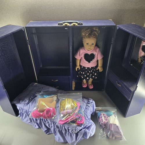 Vintage american girl wooden - american,