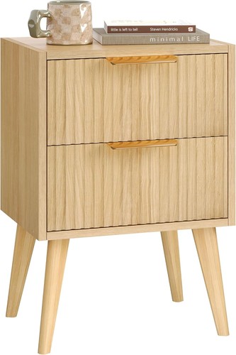 Fluted nightstand small - fluted, nightstand,small