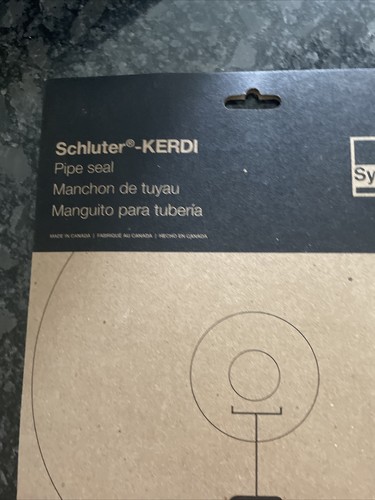 Schluter kerdi pipe seal - ⭐️schluter,