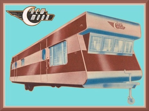 Vintage 1950s new moon mobile - vintage,