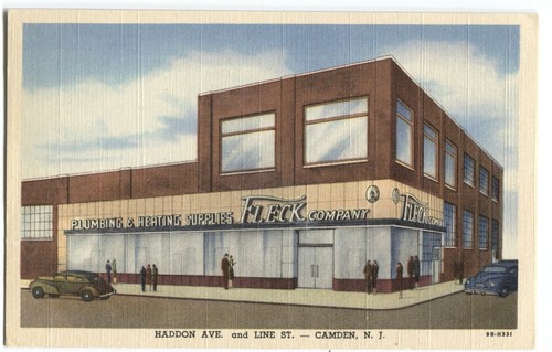 Postcard fleck company - postcard,