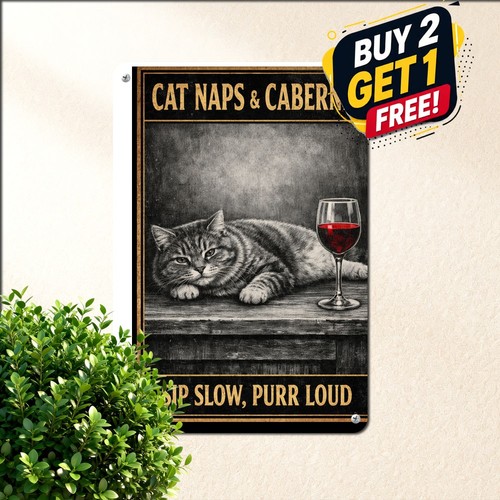Cat and wine - make, everything