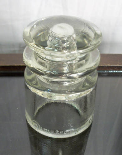 Rail road glass - glass, insulator