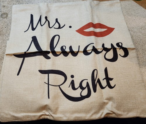 Set right mrs - of,