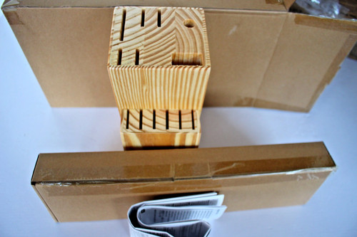 Pieces kitchen knife block - 14,