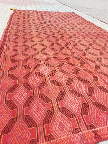 5x10 antique turkoman carpet - antique,