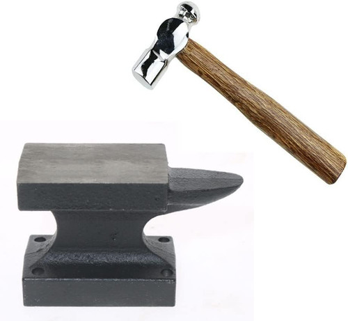 Iron horn anvil - iron,