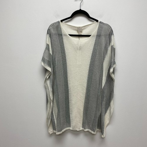 Chicos womens white silver - chicos,