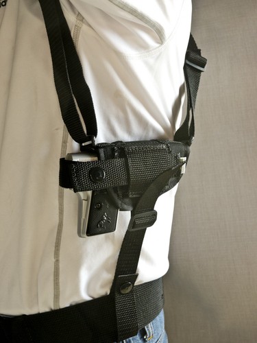 Nylon shoulder holster beretta - shoulder,
