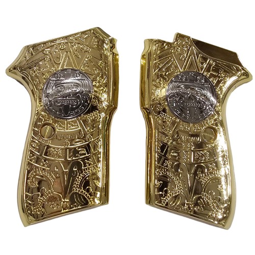 Metal gold nickel - nickel, grips