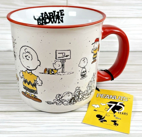 Peanuts charlie brown coffee - brown,
