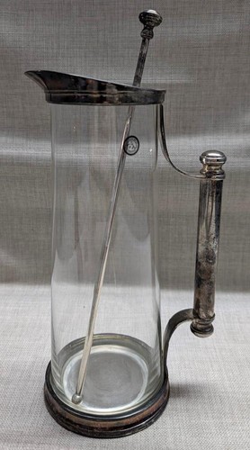 Glass martini pitcher - glass,