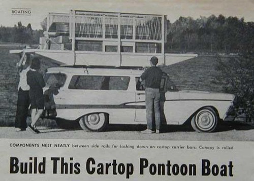 Pontoon boat take apart - 14',
