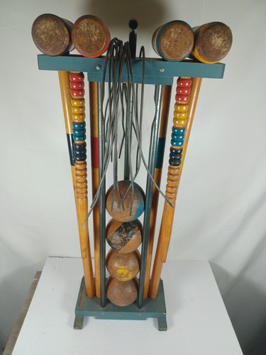 Vintage player wooden - 4-player,