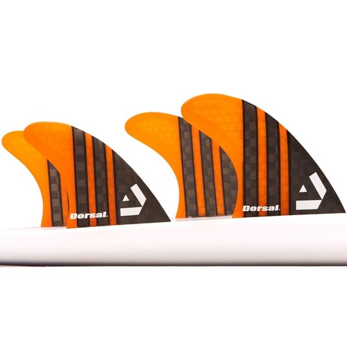 Dorsal surfboard fins - surfboard, quad