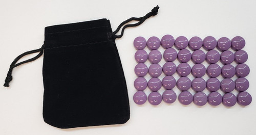 Set solid purple - set, of