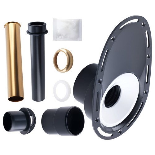 Oval tub drain rough - tub,