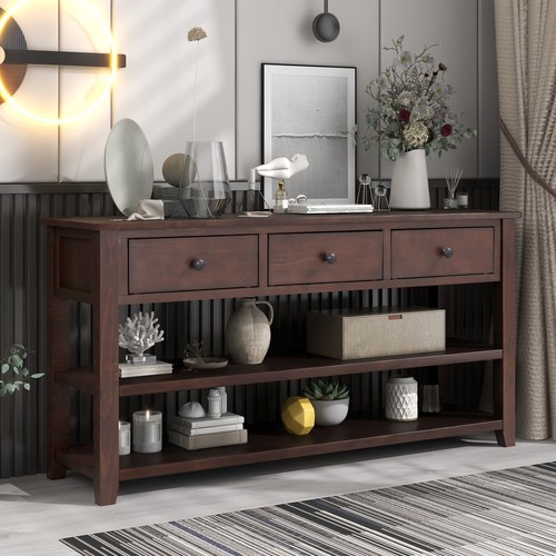 Tier console table sofa - console,