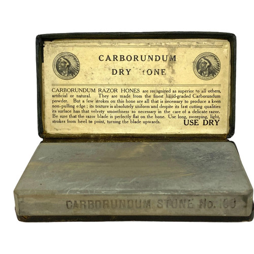 Antique carborundum dry razor - dry,