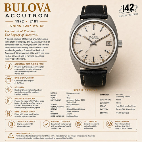 1972 bulova accutron - 1972,