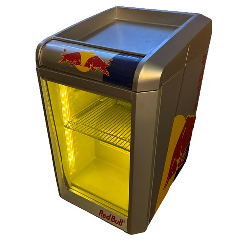 Red bull mini fridge - bull,