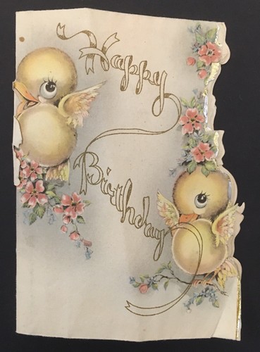 Happy birthday greeting - happy, card