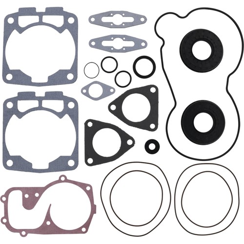 Complete gasket kit with - with, oil