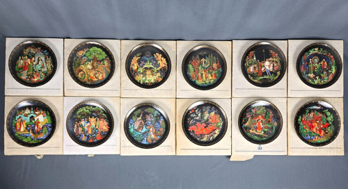 Palekh russian legends - 12,
