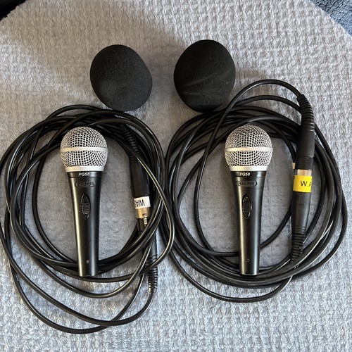 Shure pg58 wired microphones - pg58,