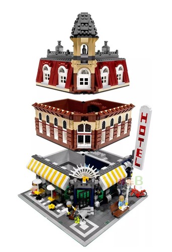 Lego 10182 cafe corner with - 10182,