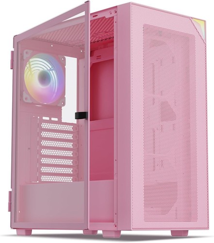 Al800 pink full tower case - al800, pc