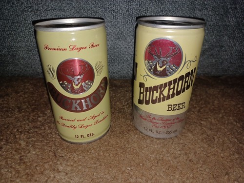 Buckhorn beer cans oz - buckhorn,
