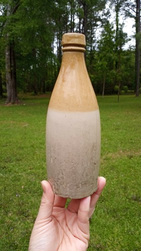 1880 ginger beer bottle - 1880's,