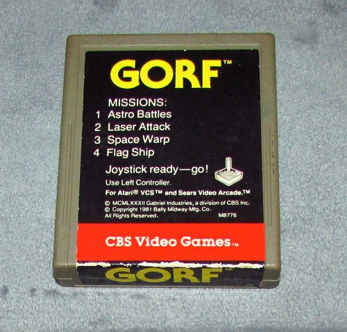 Gorf for atari - gorf, 2600