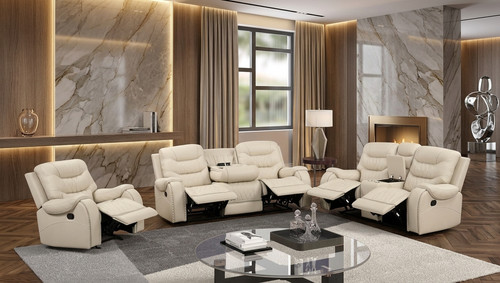 Luxury 3pc cream beige sofa - luxury 3pc,