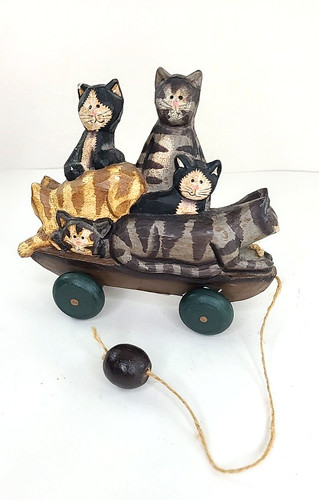 Vintage whimsical folk art - whimsical,