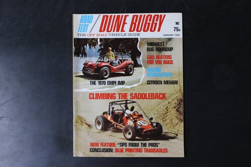 Road test dune buggy - test, magazine