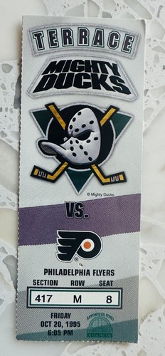 1995 anaheim ducks - 1995, vs