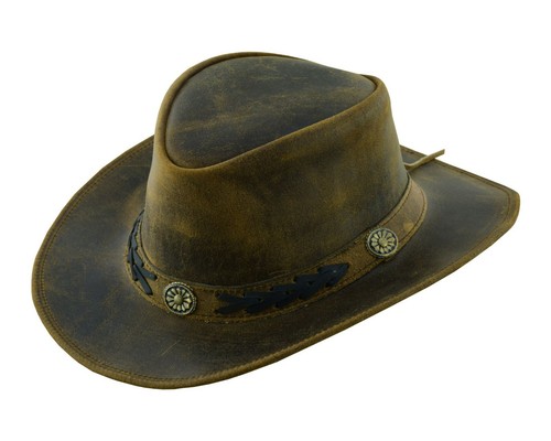 Sahara leather hats western - sahara,