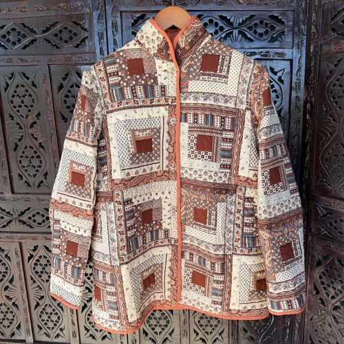 Vtg handmade patchwork quilt - vtg,