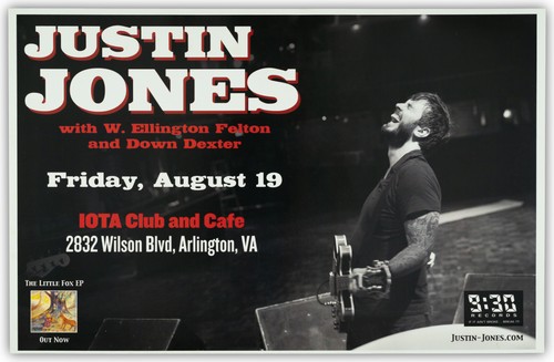 Justin jones 11x17 - 11x17, gig