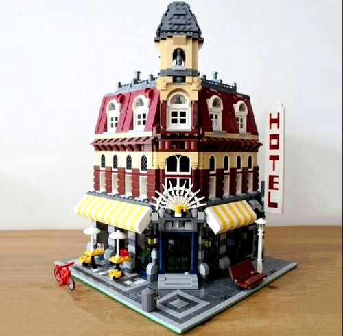 Cafe corner modular building - cafe,