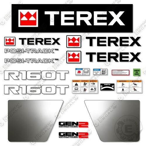 Fits terex r160t - r160t, kit
