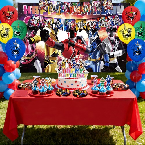 Power rangers party decoration - rangers,