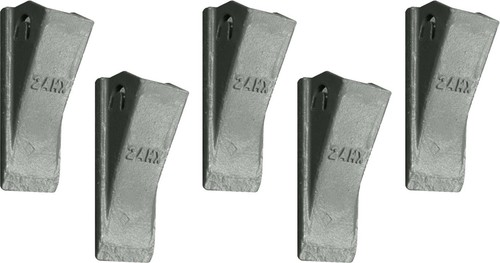 Crimp bucket tooth l - tooth, h&l